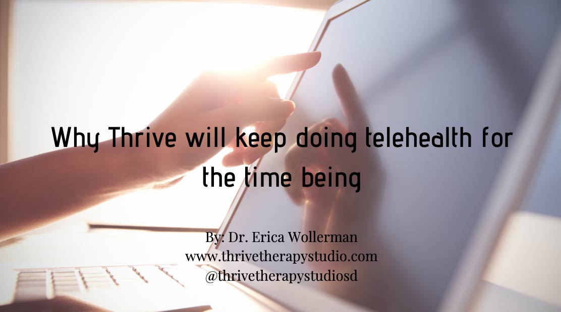 Why Thrive will keep doing telehealth for the time being