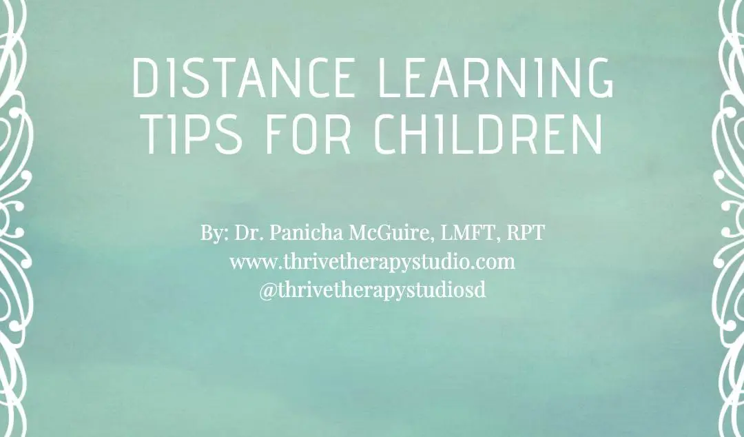 Distance Learning Tips for Children