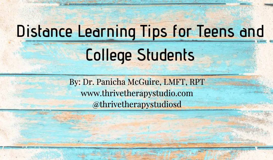 Distance Learning Tips for Teens and College Students