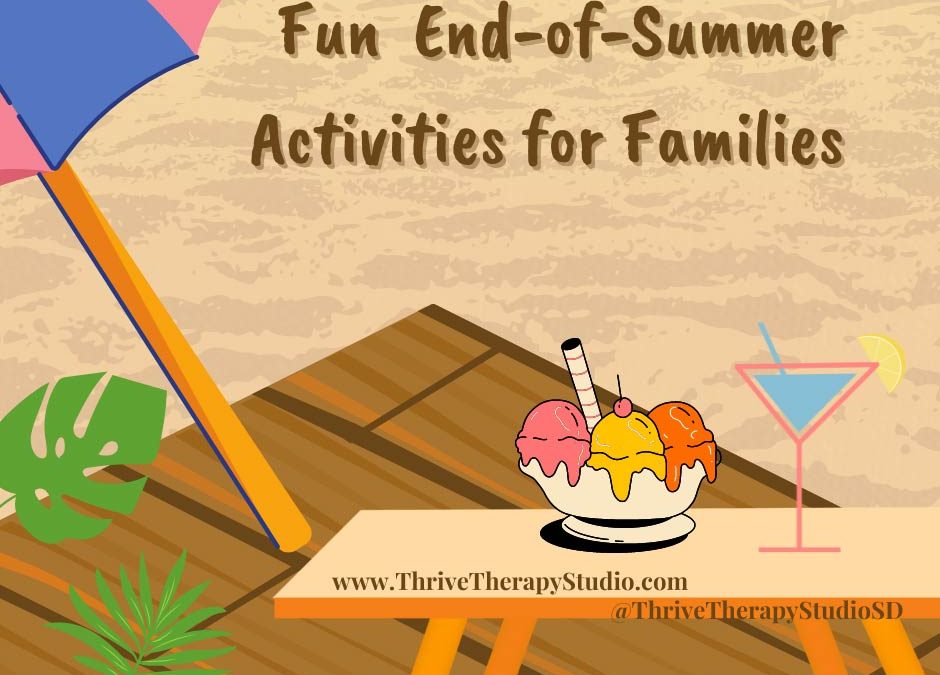 10 Fun End-of-Summer-Activities for Families