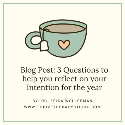 3 Questions to help you reflect on your Intention for the year