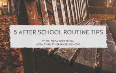 5 After School Routine Tips