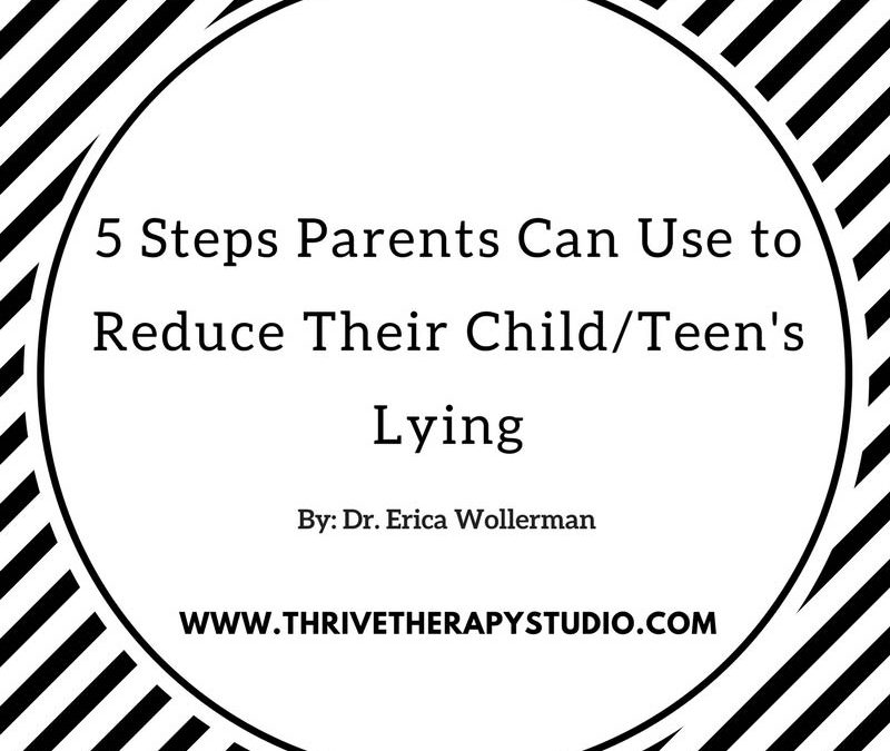 5 Steps Parents Can Use to Reduce Their Child/Teen’s Lying
