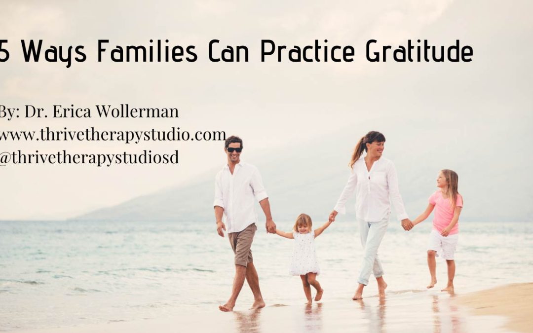 5 Ways Families Can Practice Gratitude