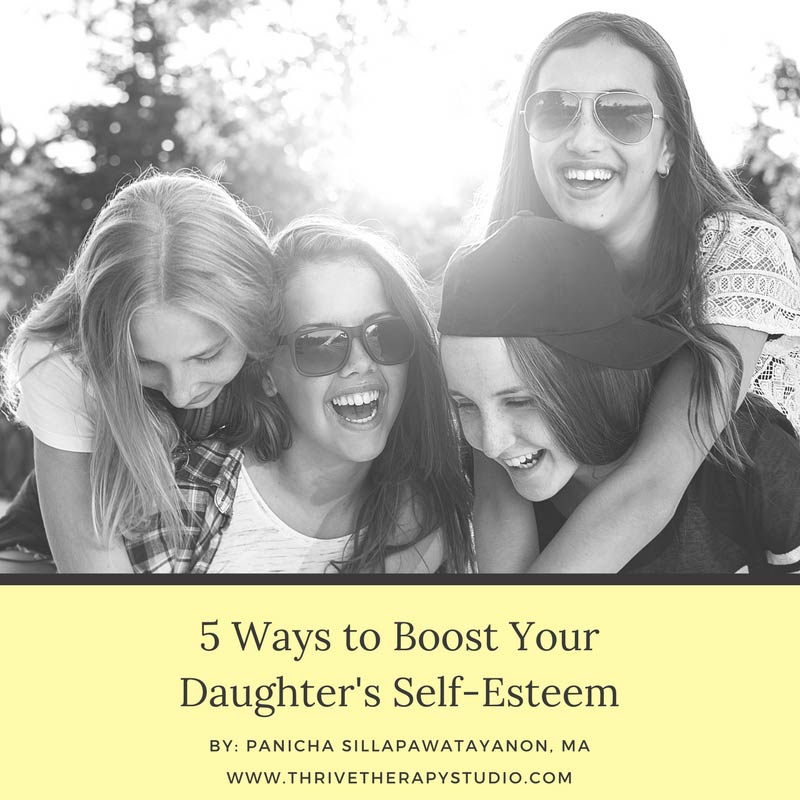 5 Ways to Boost Your Daughter's Self-Esteem