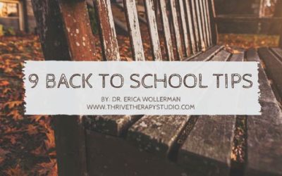 9 Back to School Tips