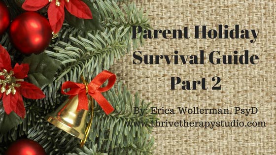 Parent Holiday Survival Guide (Part 2)