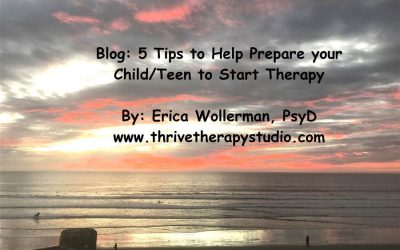 5 Tips to Help Prepare your Child/Teen to Start Therapy