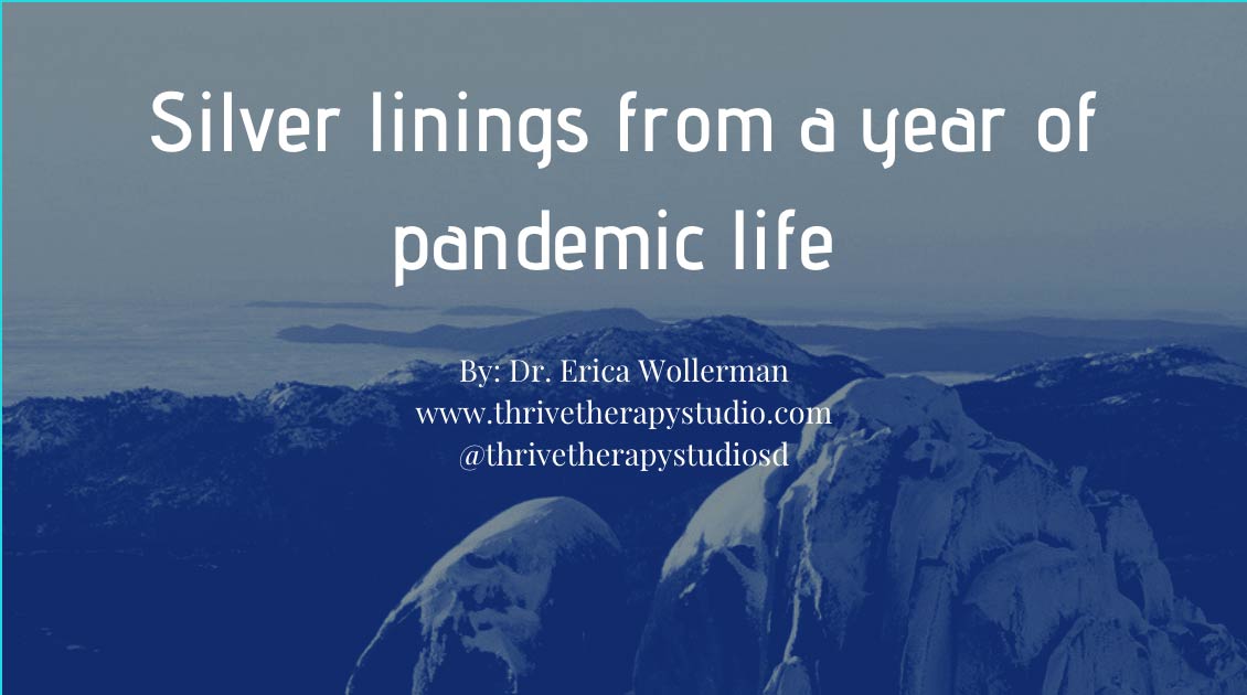 Silver linings from a year of pandemic life