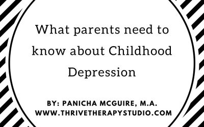What Parents Need to Know About Childhood Depression