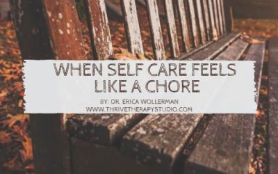 When Self Care Feels Like a Chore